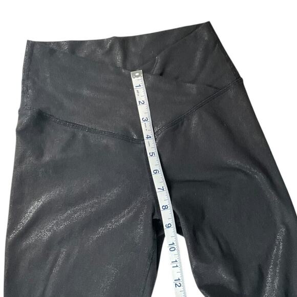 OffLine by Aerie The Hugger Legging Black Small Stretchy Cris Cross Hi-Waist - Picture 6 of 8